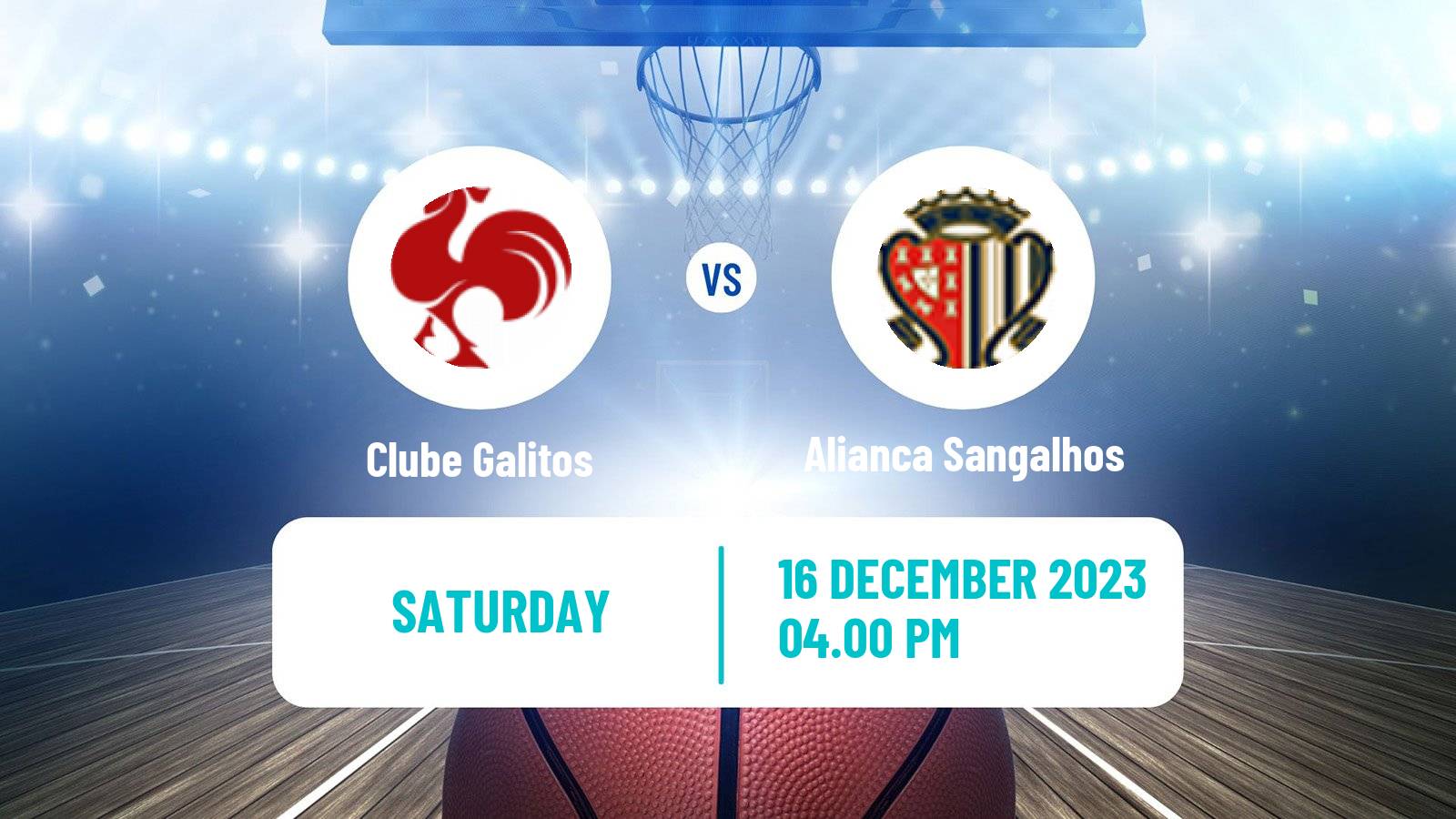 Basketball Portuguese Proliga Basketball Clube Galitos - Alianca Sangalhos