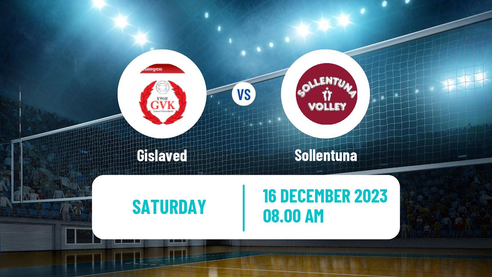 Volleyball Swedish Elitserien Volleyball Women Gislaved - Sollentuna