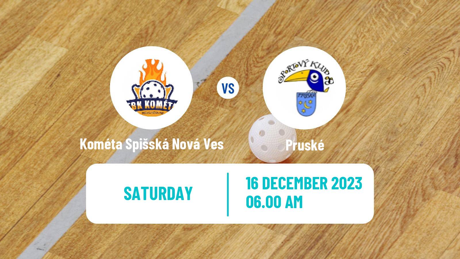 Floorball Slovak Extraliga Floorball Women Kométa Spišská Nová Ves - Pruské