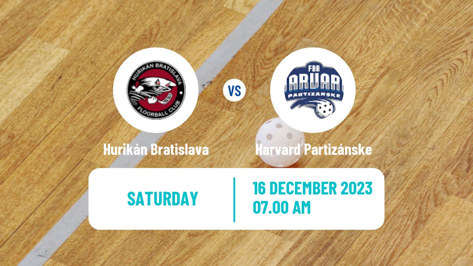 Floorball Slovak Extraliga Floorball Women Hurikán Bratislava - Harvard Partizánske