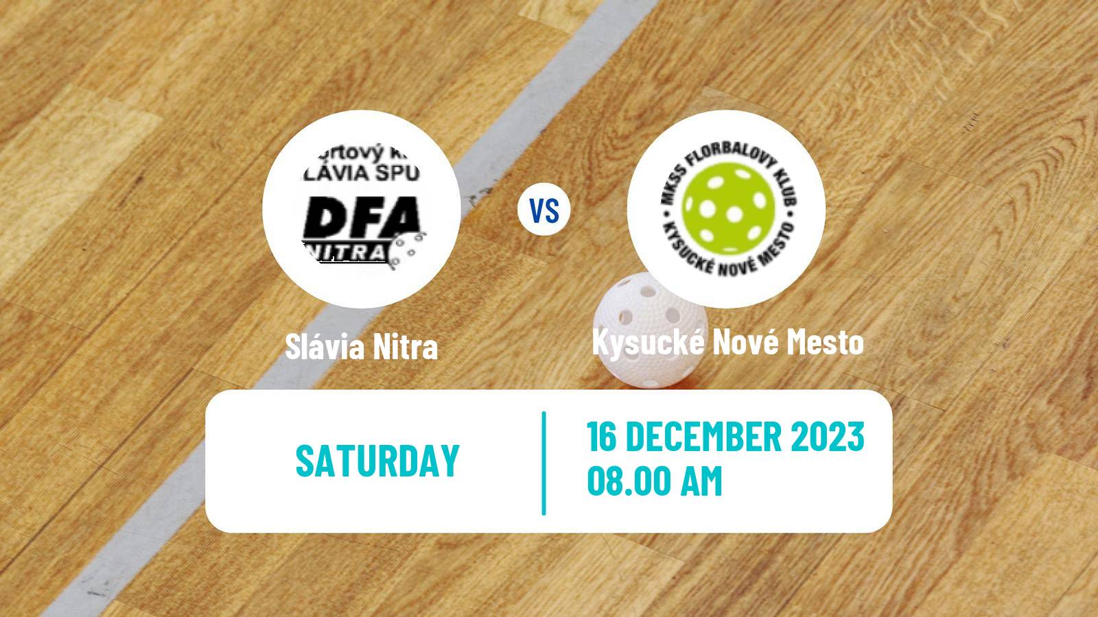 Floorball Slovak Extraliga Floorball Women Slávia Nitra - Kysucké Nové Mesto