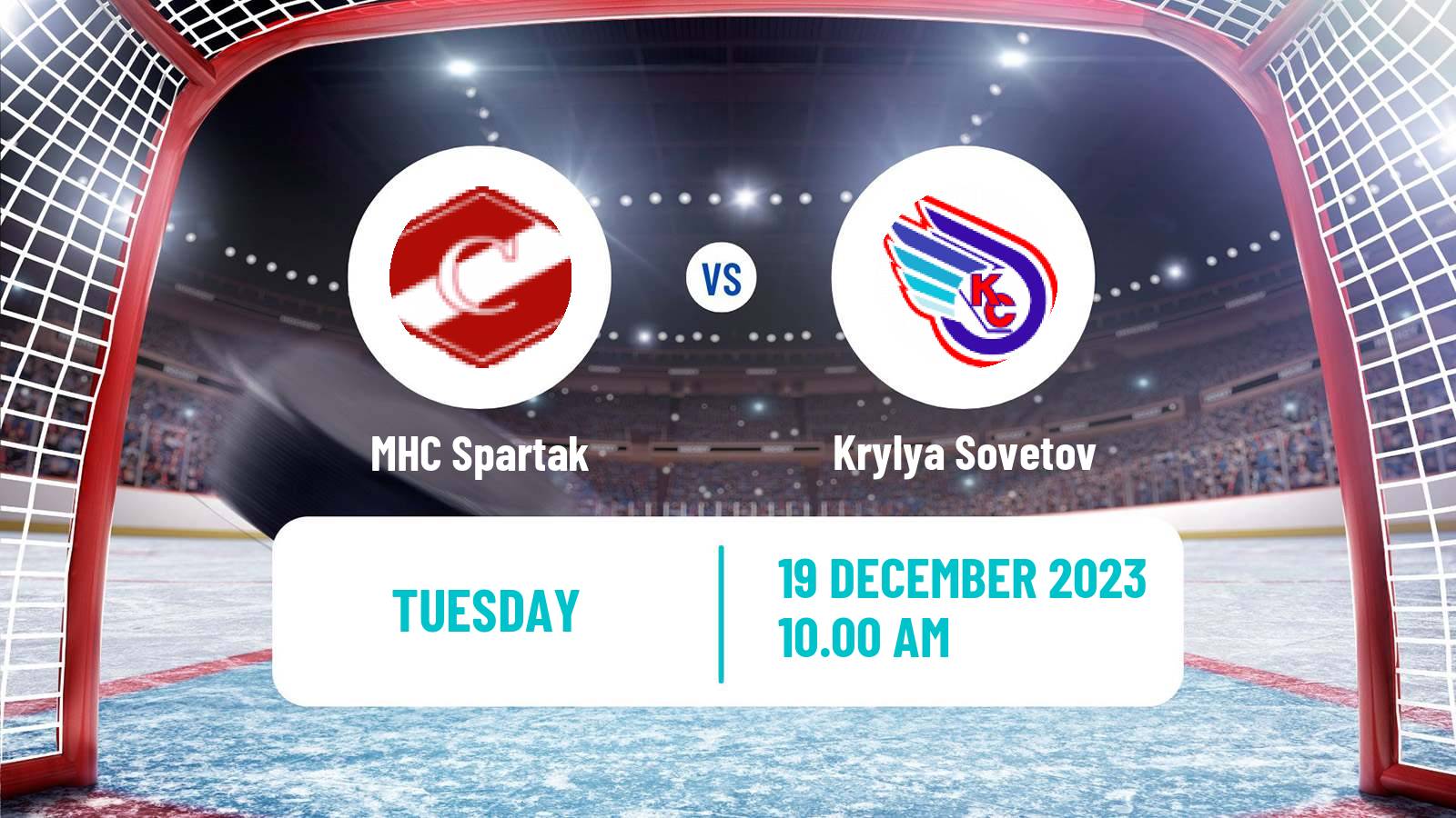 Hockey MHL MHC Spartak - Krylya Sovetov