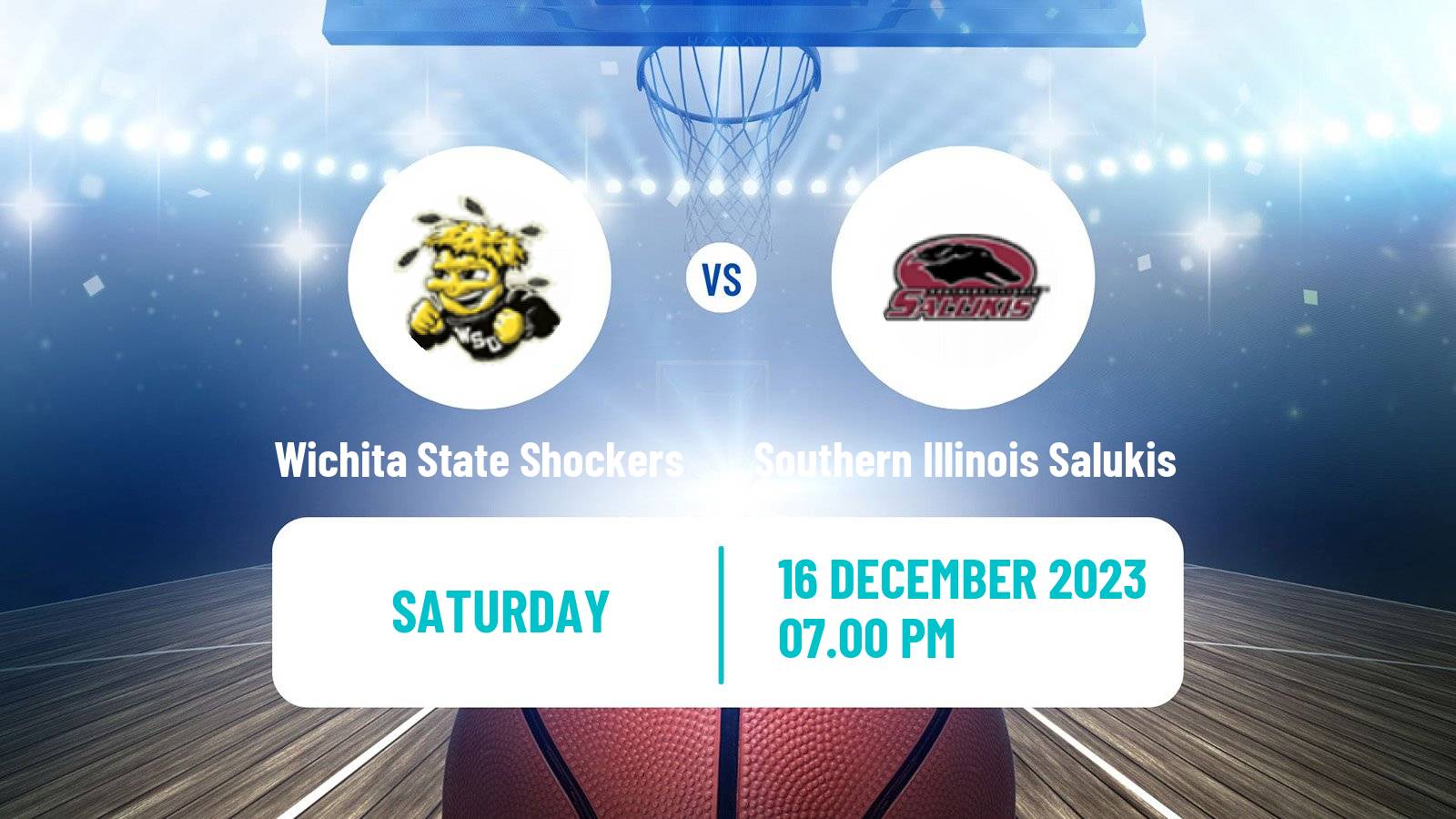 Basketball NCAA College Basketball Wichita State Shockers - Southern Illinois Salukis