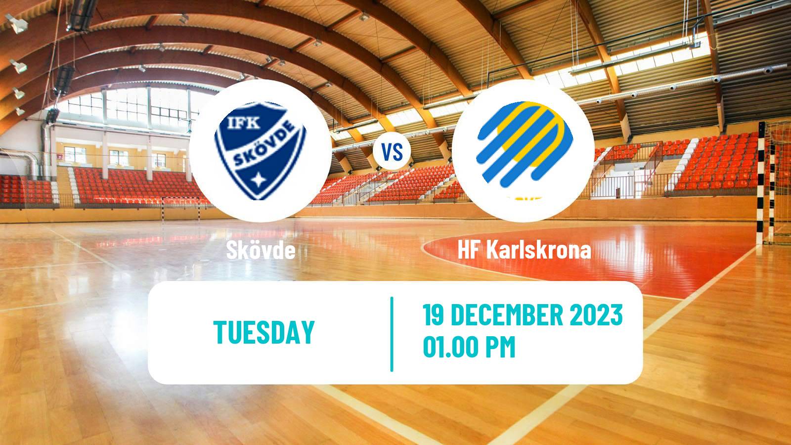 Handball Swedish Elitserien Handball Skövde - HF Karlskrona