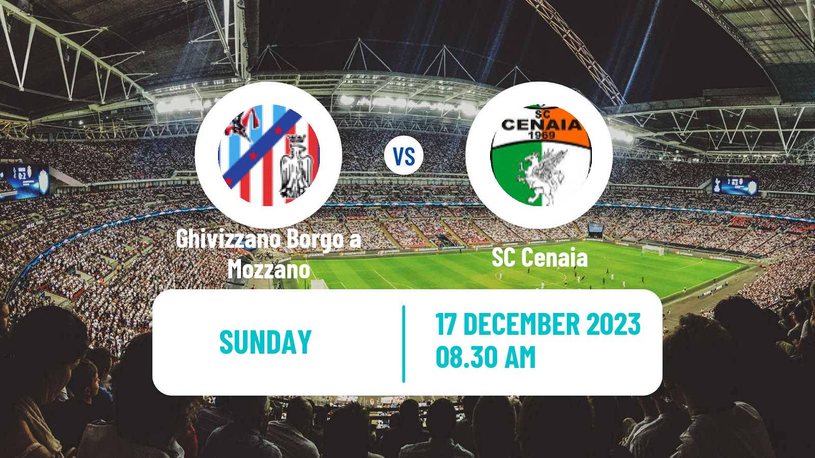 Soccer Italian Serie D - Group E Ghivizzano Borgo a Mozzano - Cenaia