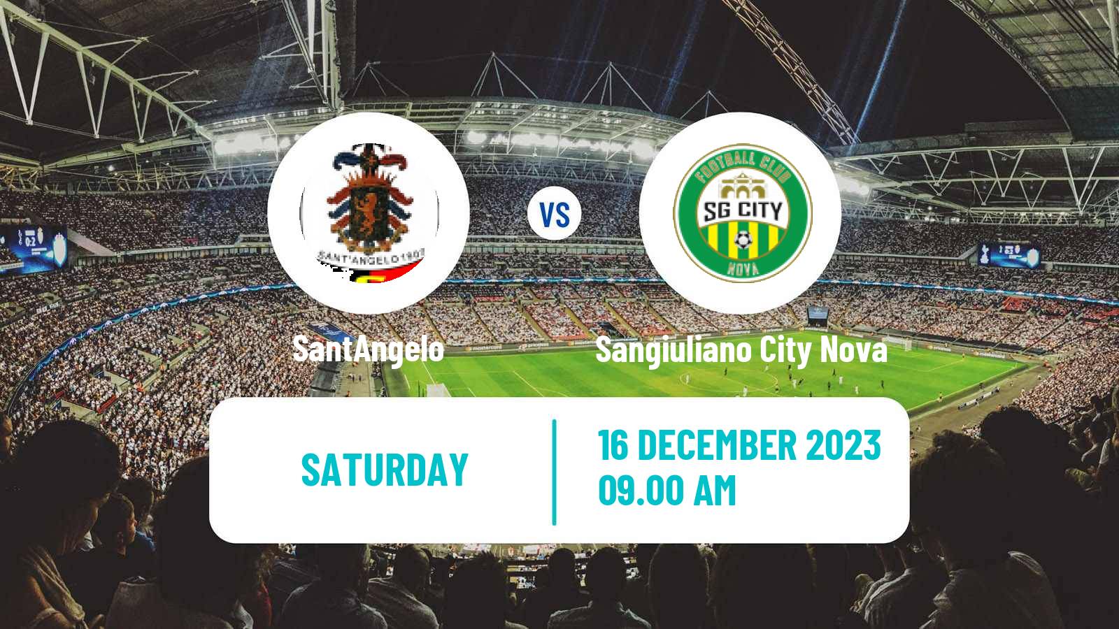 Soccer Italian Serie D - Group D SantAngelo - Sangiuliano City Nova