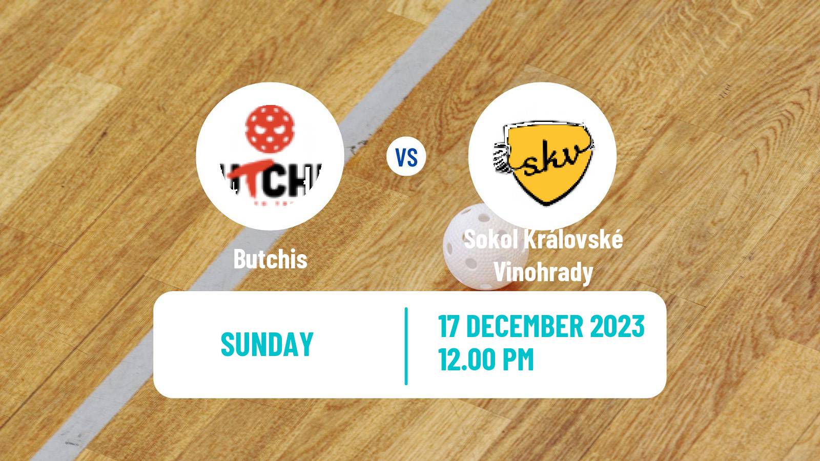 Floorball Czech Superliga Floorball Butchis - Sokol Královské Vinohrady