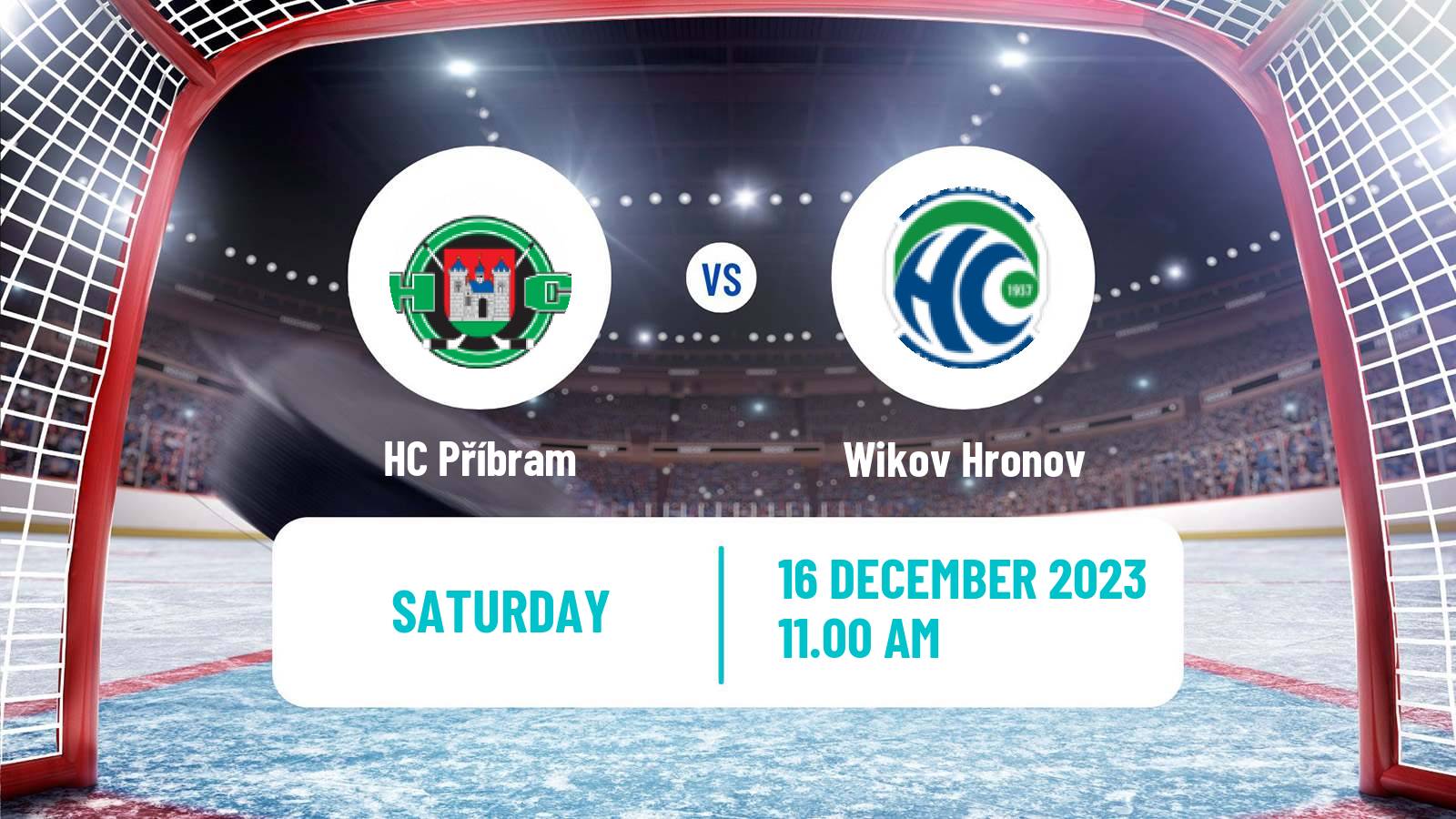 Hockey Czech 2 Liga Hockey West Příbram - Wikov Hronov