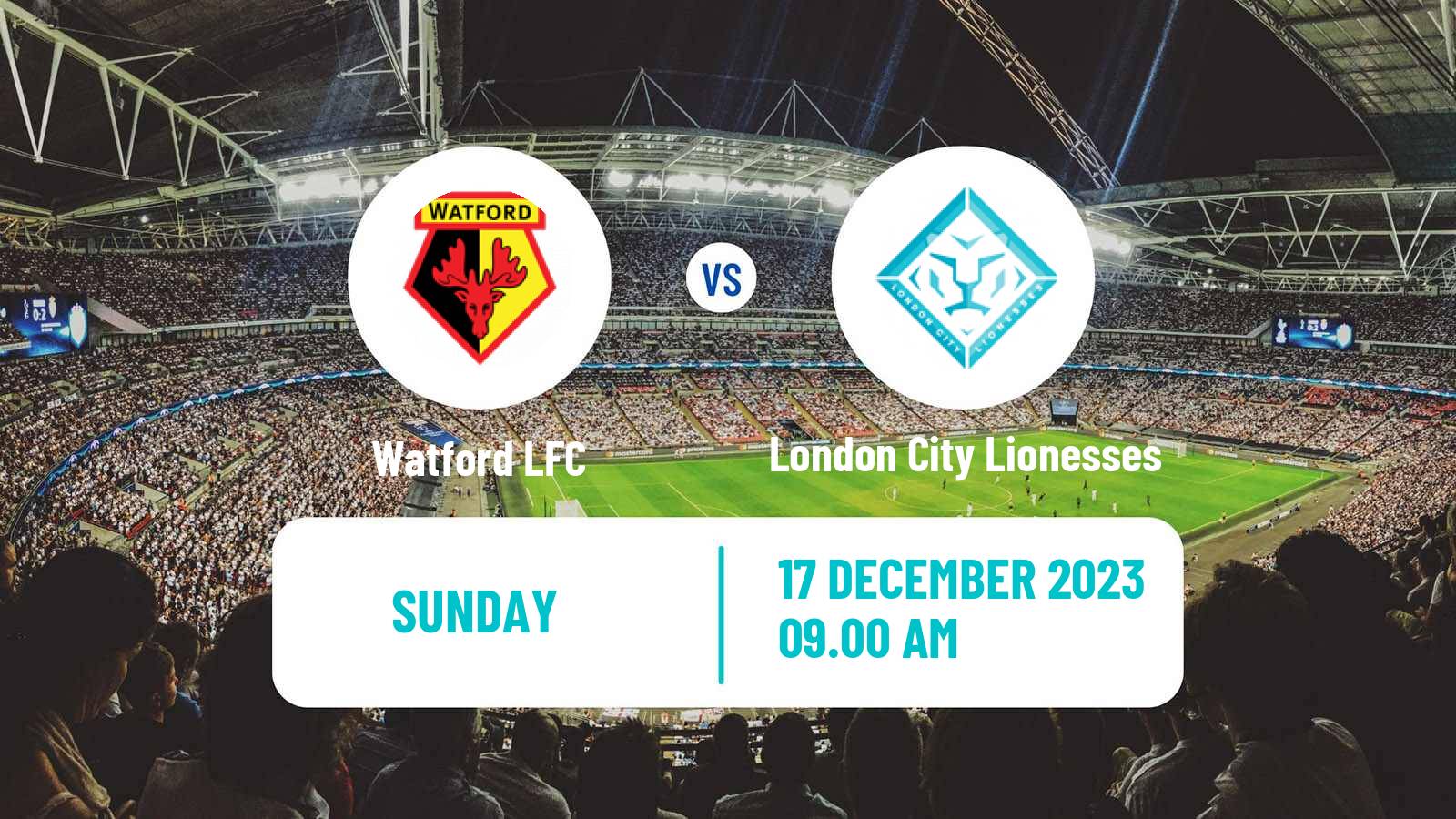 Soccer English Women Championship Watford - London City Lionesses