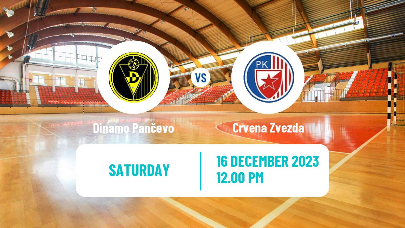 Handball Serbian Superliga Handball Dinamo Pančevo - Crvena Zvezda