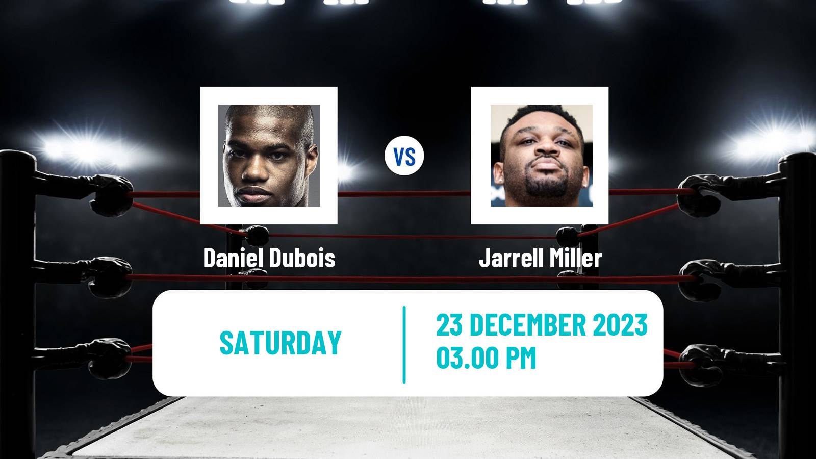 Boxing Heavyweight Others Matches Men Daniel Dubois - Jarrell Miller