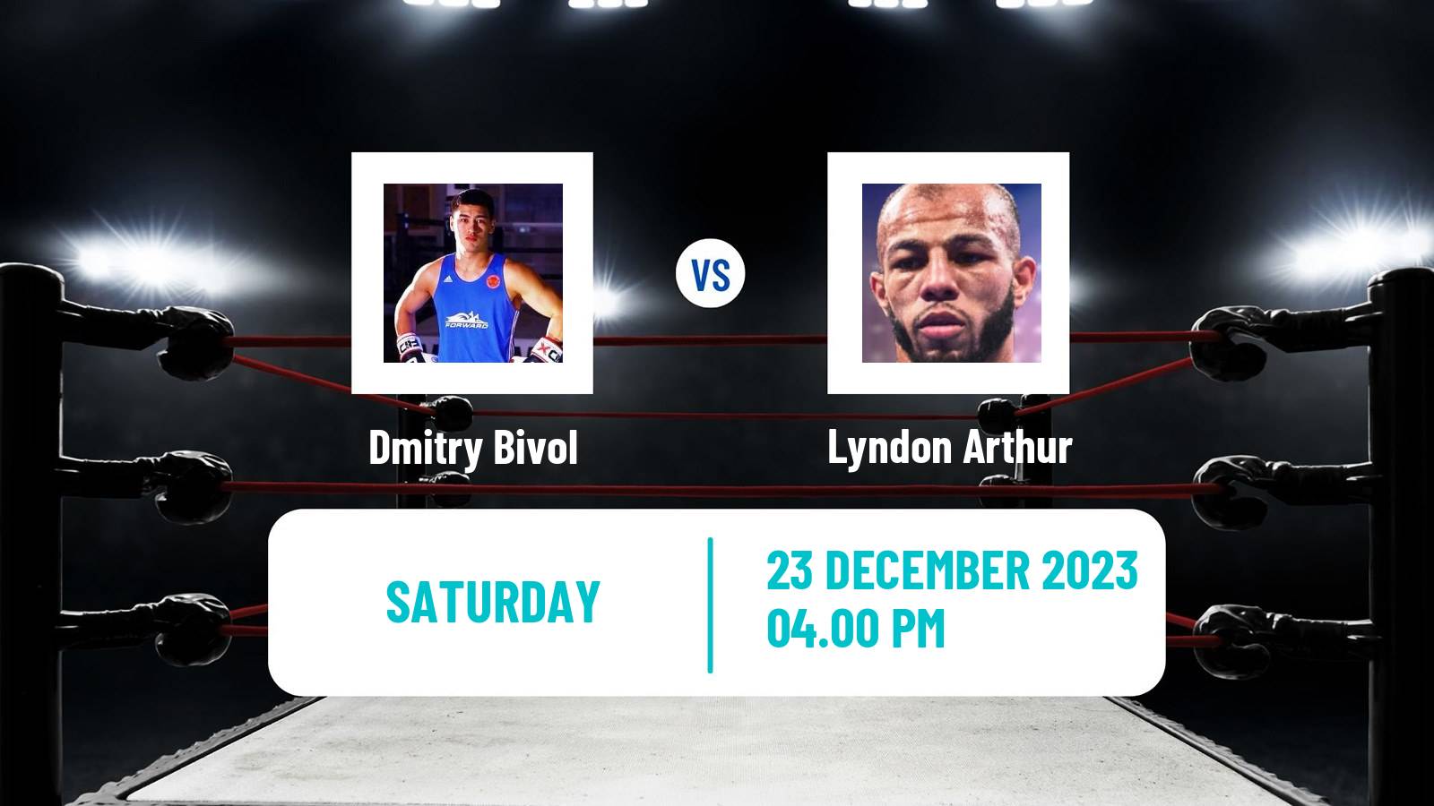 Boxing Light Heavyweight Men WBA Title Dmitry Bivol - Lyndon Arthur