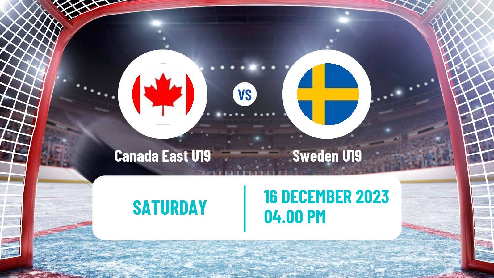Hockey Hockey World Junior A Challenge Canada East U19 - Sweden U19