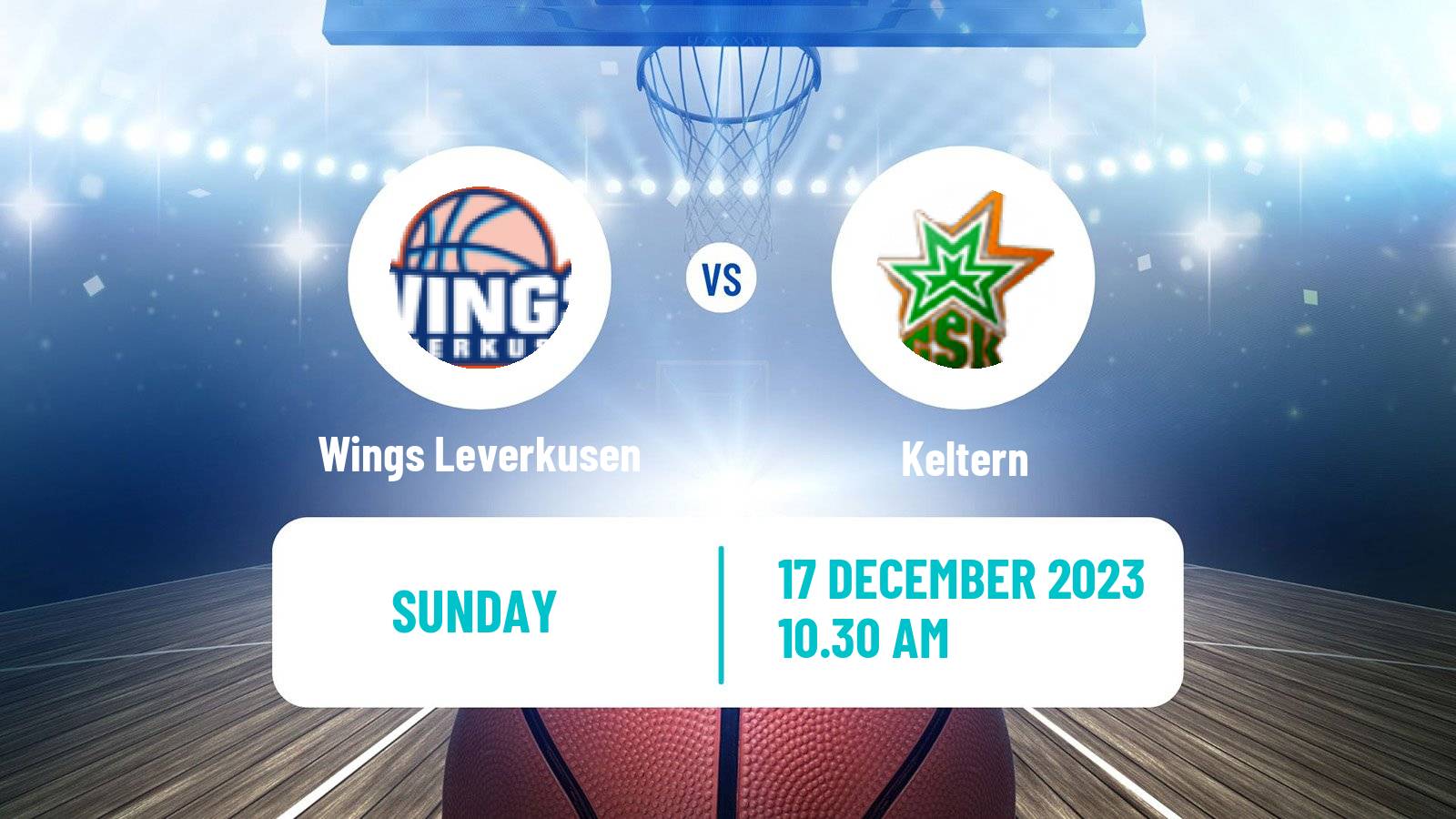 Basketball German DBBL Wings Leverkusen - Keltern