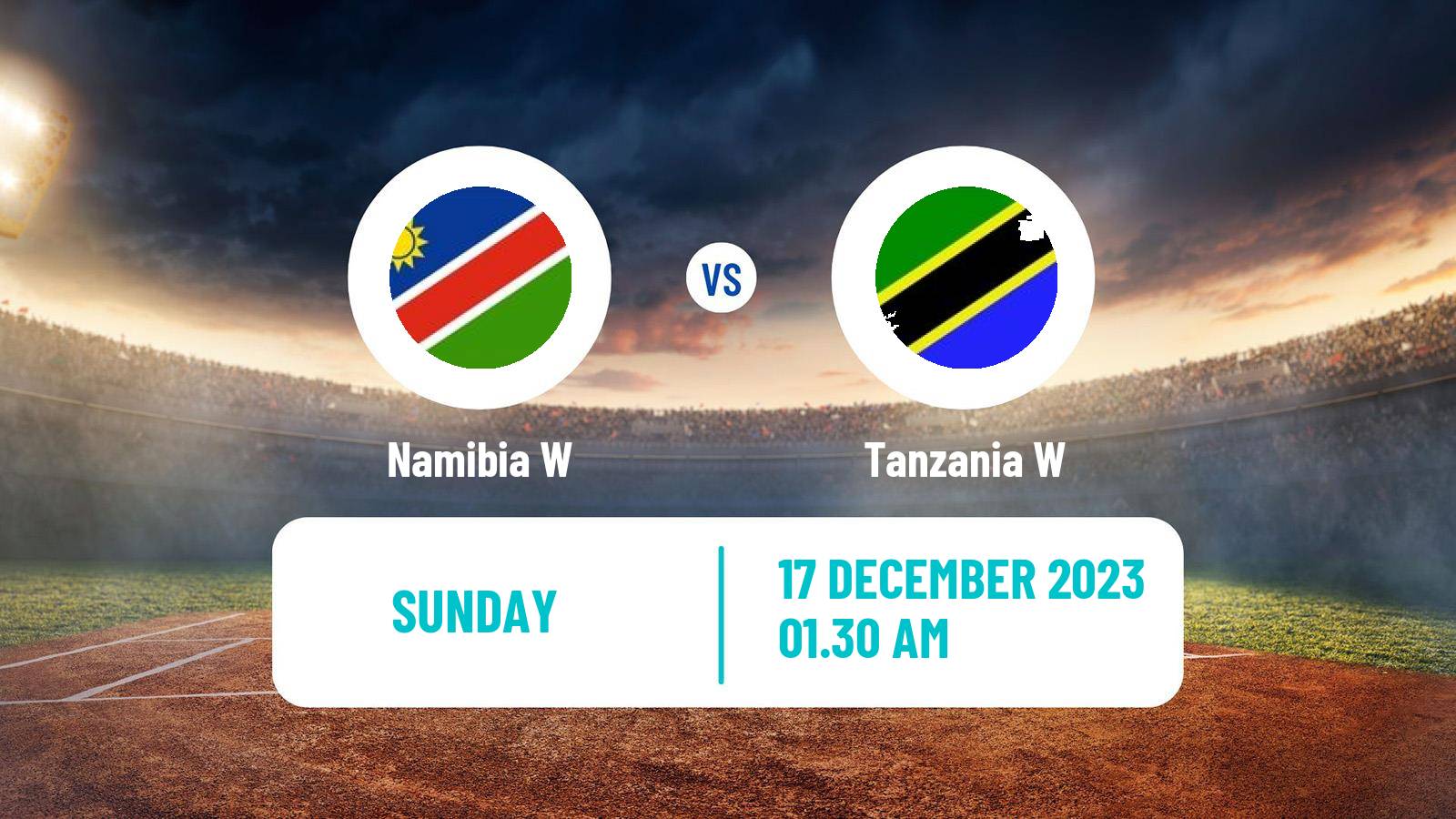 Cricket ICC World Twenty20 Women Namibia W - Tanzania W