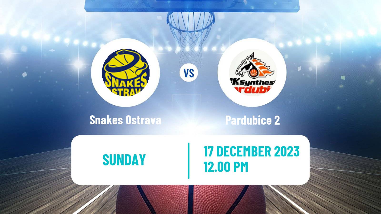 Basketball Czech 1 Liga Basketball Snakes Ostrava - Pardubice 2