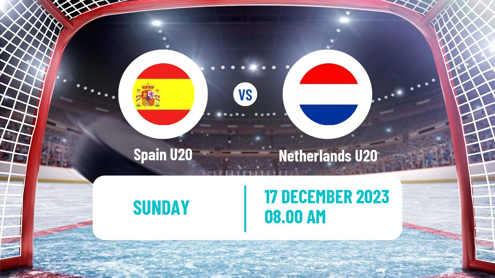 Hockey IIHF World U20 Championship IIA Spain U20 - Netherlands U20