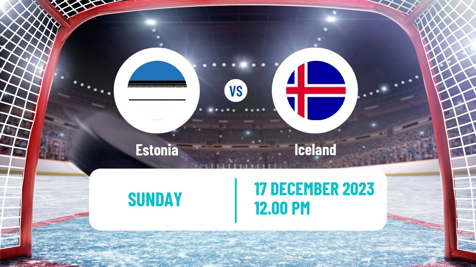 Hockey Winter Olympic Games - Ice Hockey Estonia - Iceland