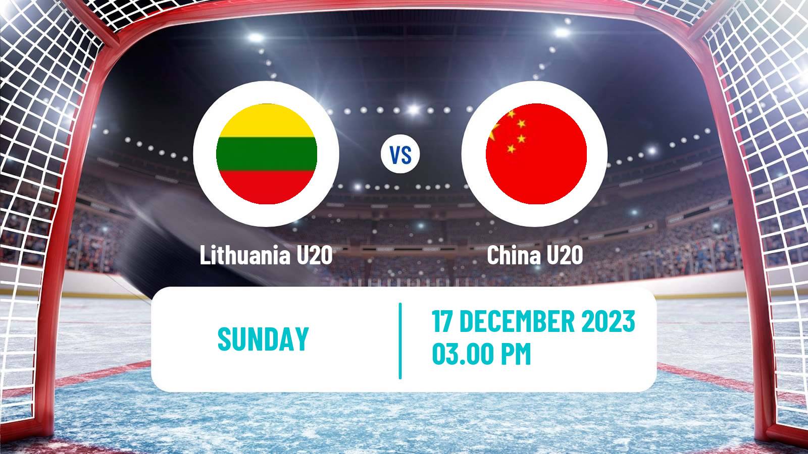 Hockey IIHF World U20 Championship IIA Lithuania U20 - China U20