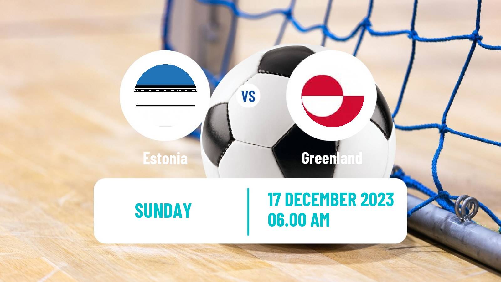 Futsal Friendly International Futsal Estonia - Greenland