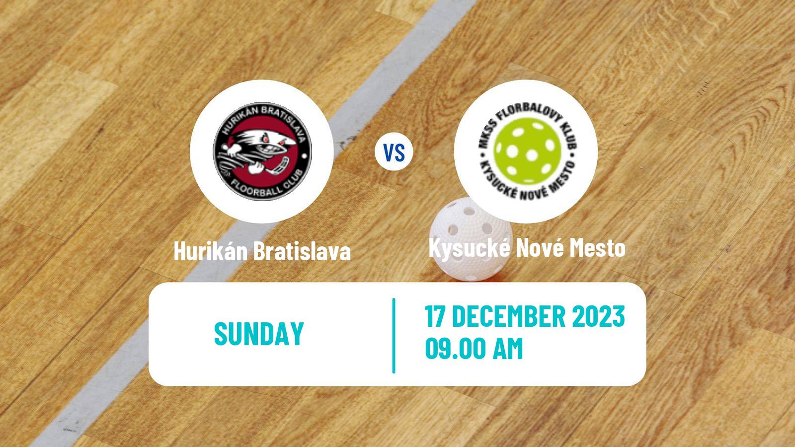 Floorball Slovak Extraliga Floorball Women Hurikán Bratislava - Kysucké Nové Mesto