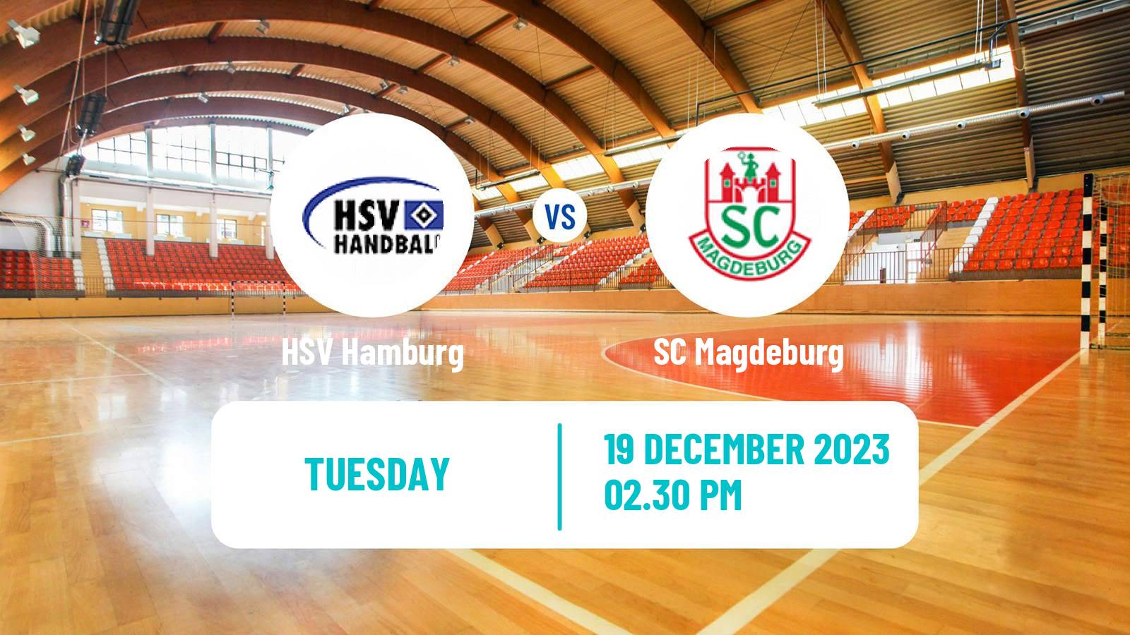 Handball German Bundesliga Handball HSV Hamburg - Magdeburg