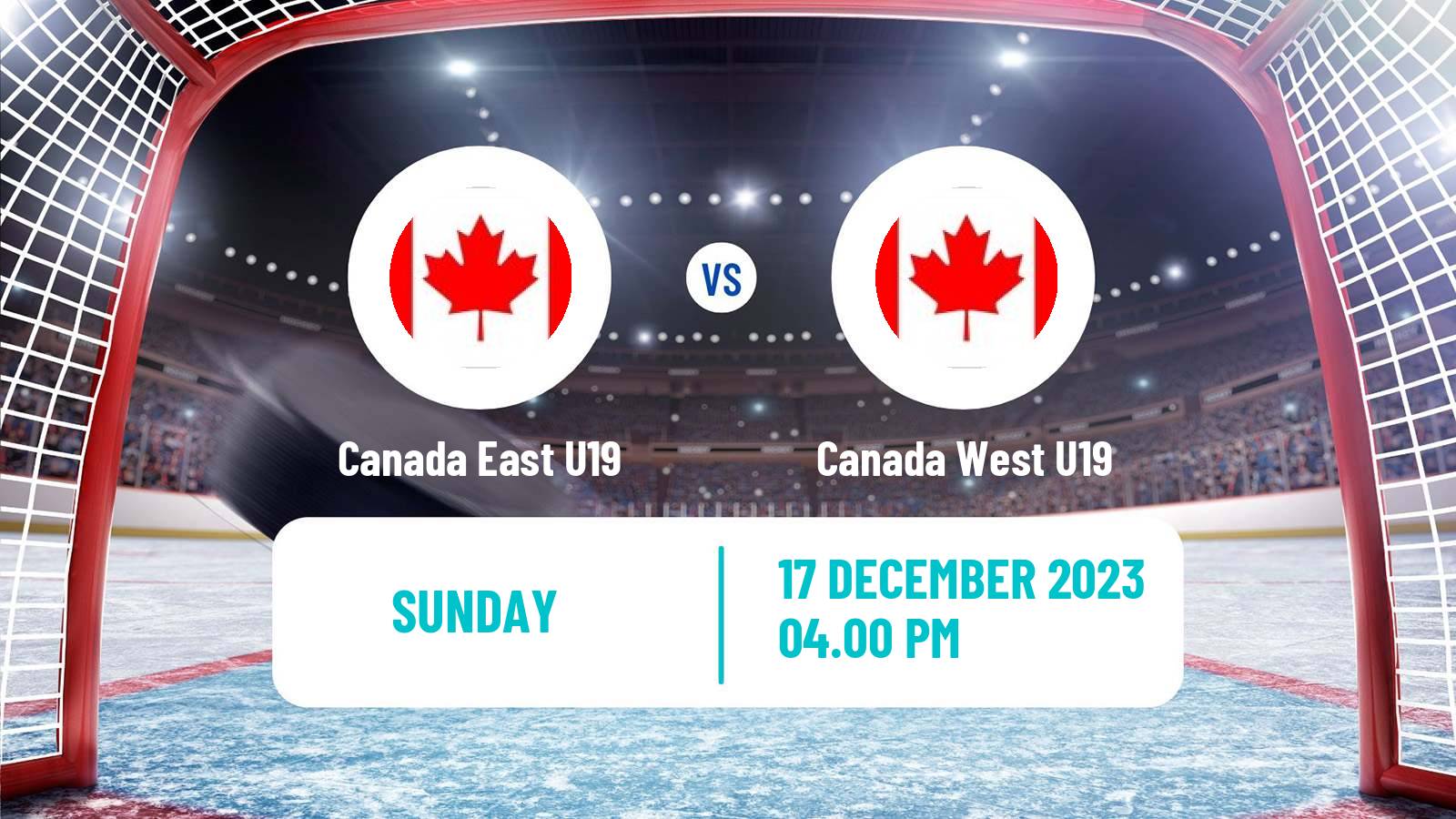 Hockey Hockey World Junior A Challenge Canada East U19 - Canada West U19