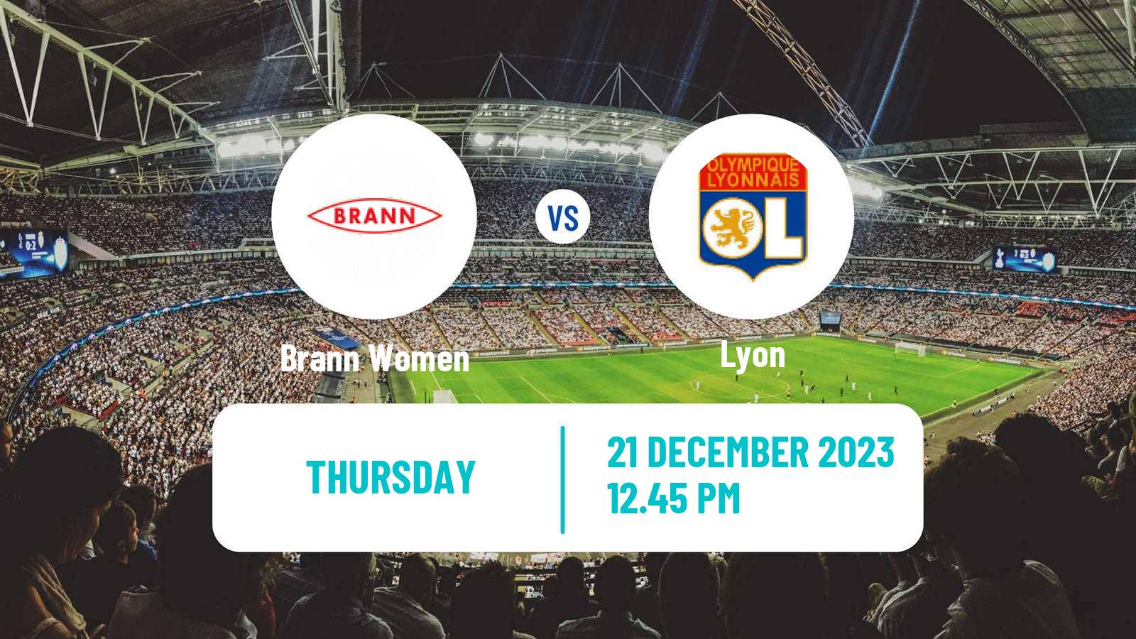 Soccer UEFA Champions League Women Brann - Lyon