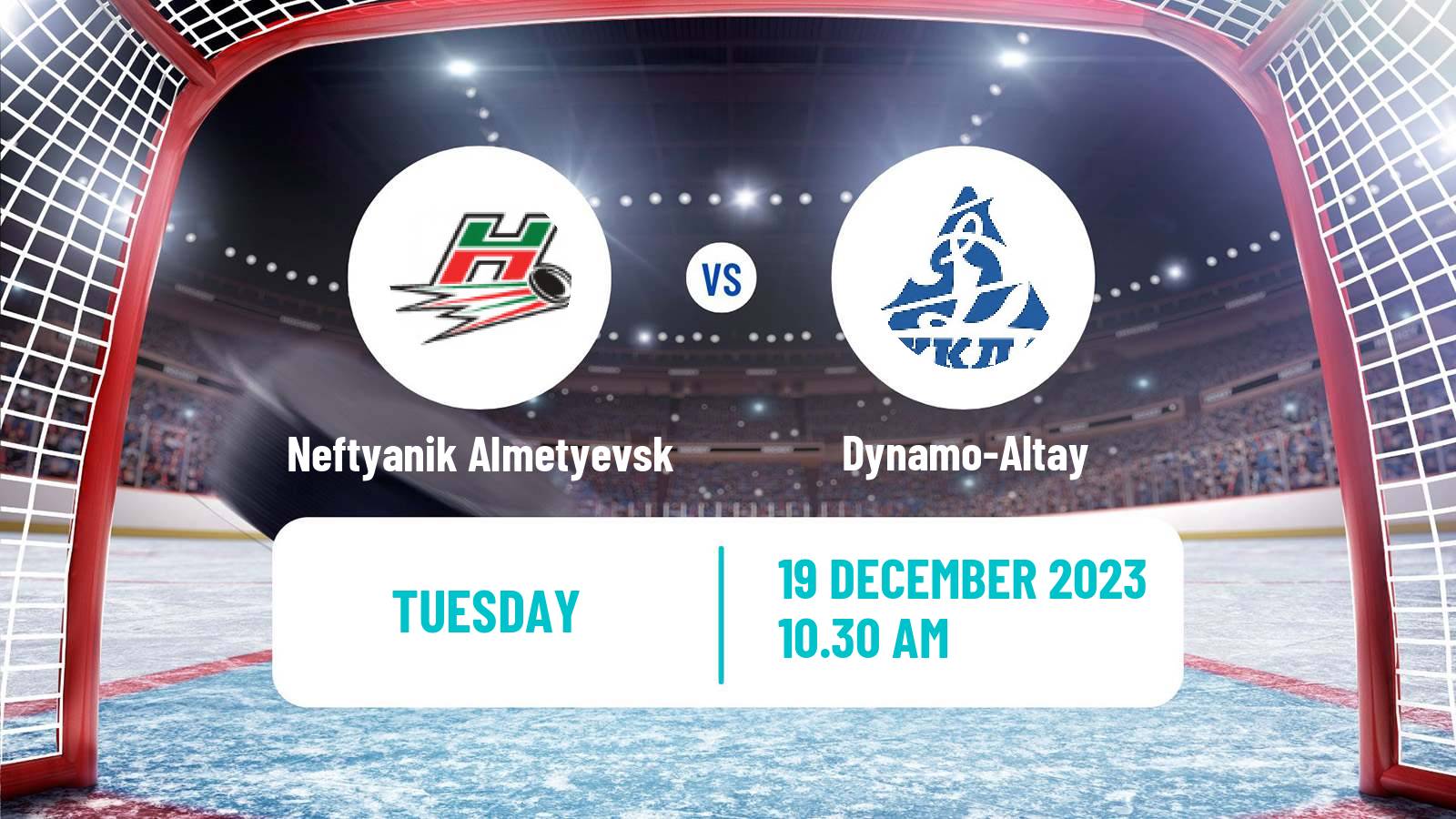 Hockey VHL Neftyanik Almetyevsk - Dynamo-Altay