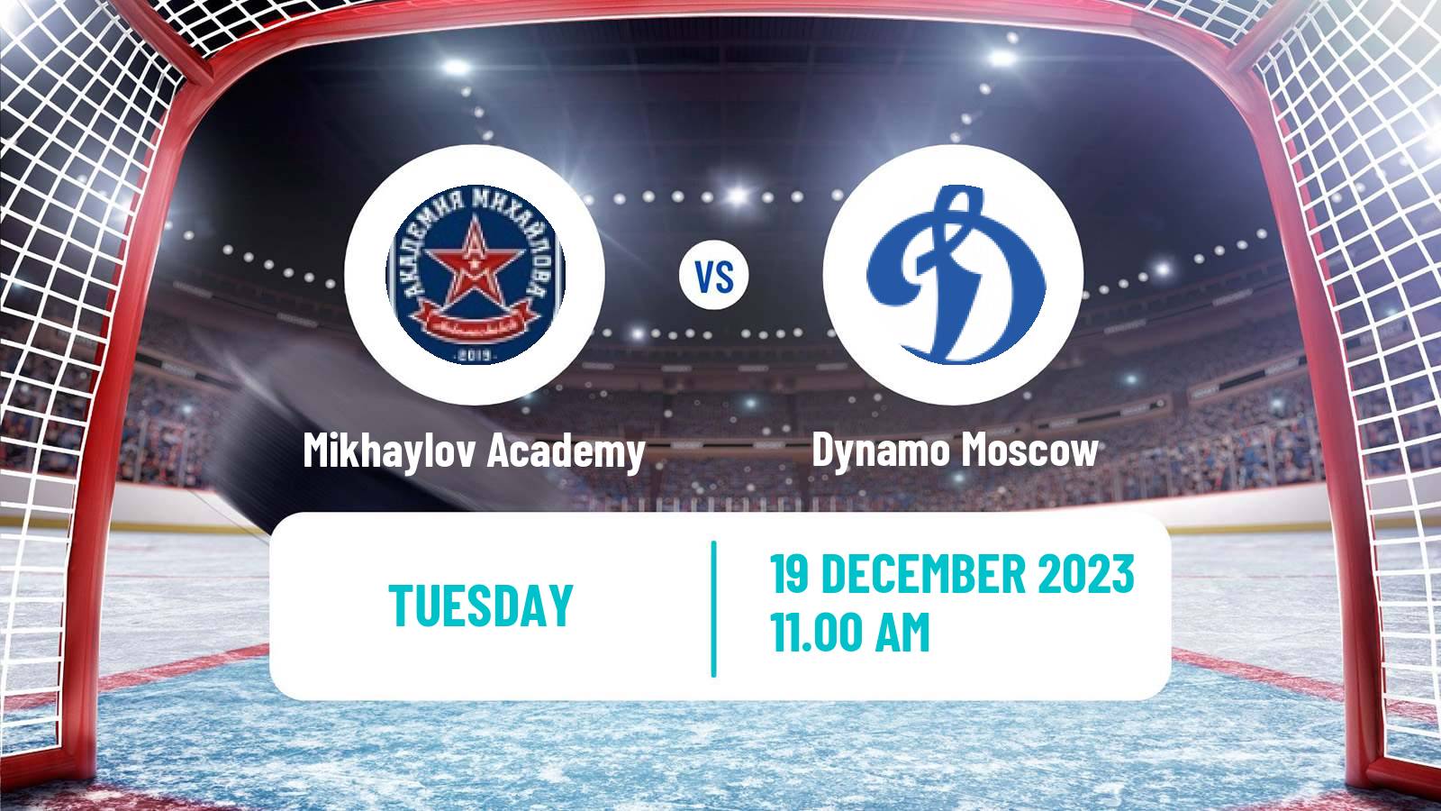 Hockey MHL Mikhaylov Academy - Dynamo Moscow