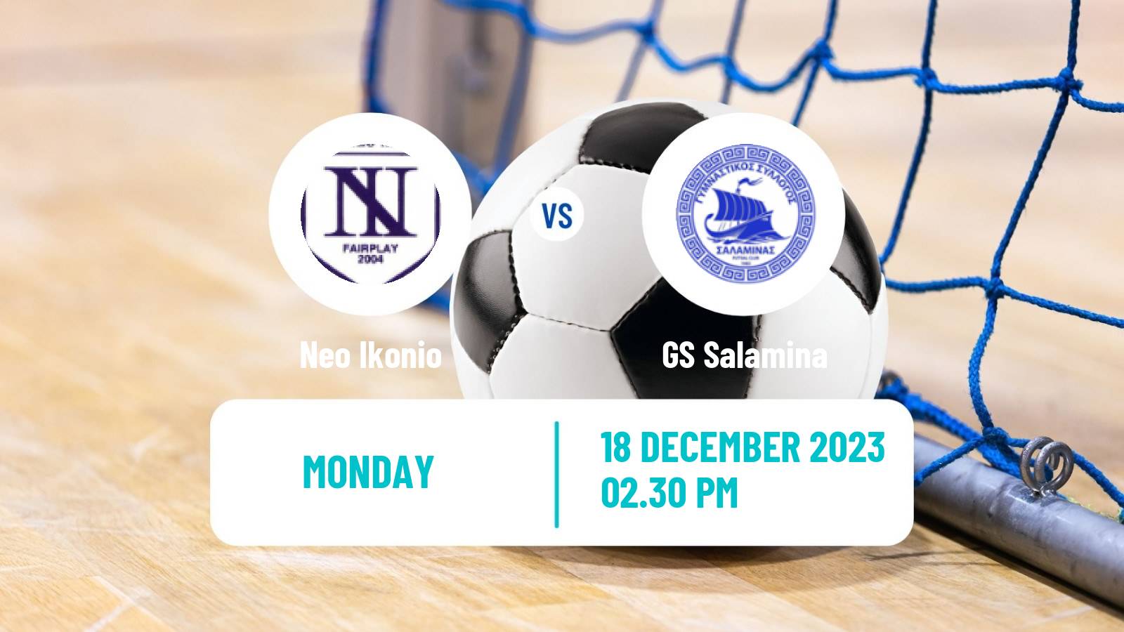 Futsal Greek Super League Futsal Neo Ikonio - Salamina