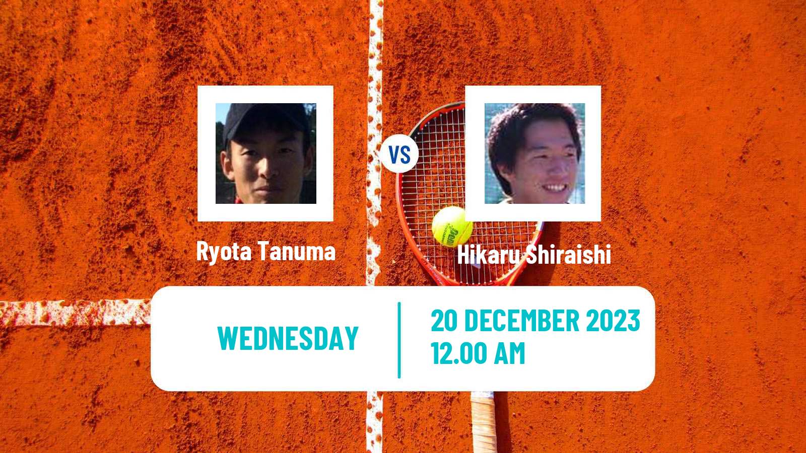 Tennis ITF M15 Yanagawa Men Ryota Tanuma - Hikaru Shiraishi