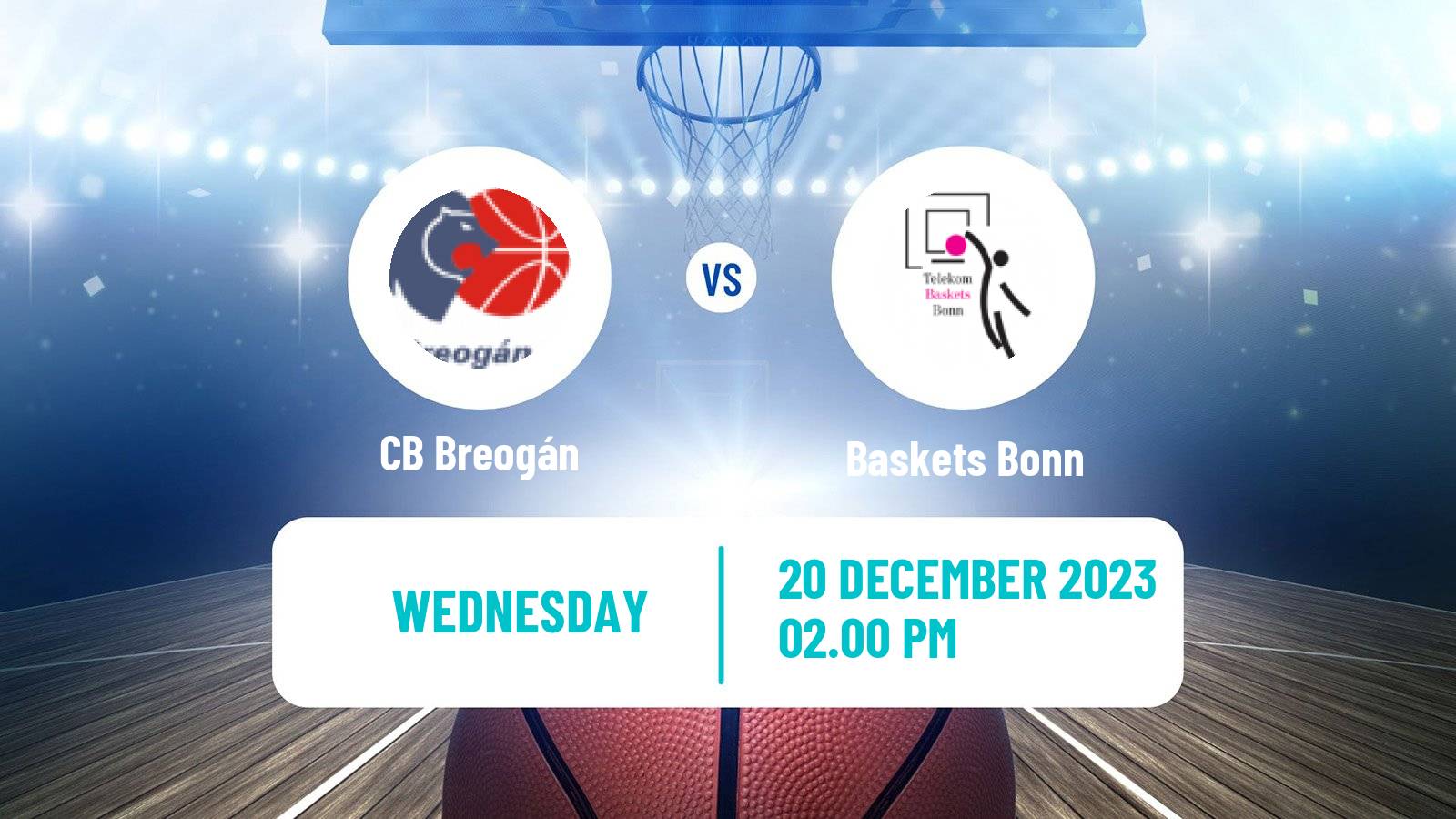 Basketball Champions League Basketball CB Breogán - Baskets Bonn