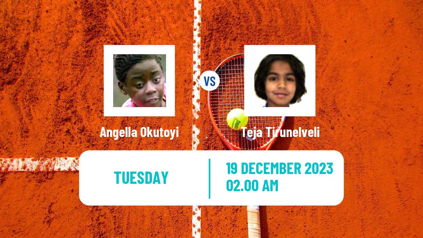 Tennis ITF W25 Nairobi 2 Women Angella Okutoyi - Teja Tirunelveli
