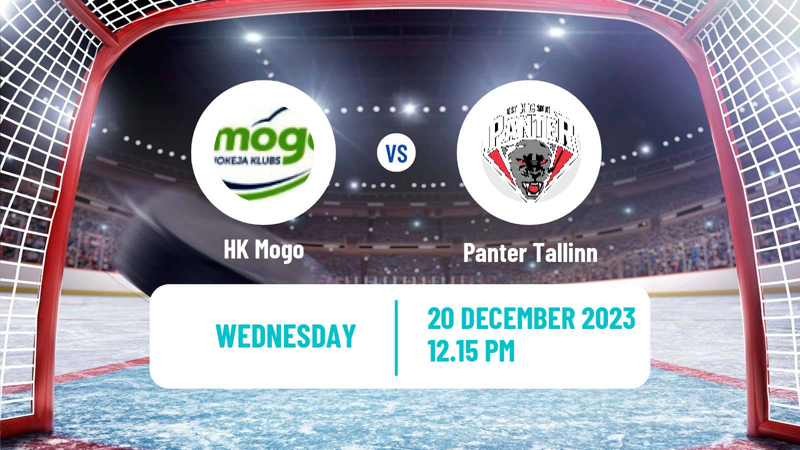 Hockey Latvian Hokeja Liga Mogo - Panter Tallinn