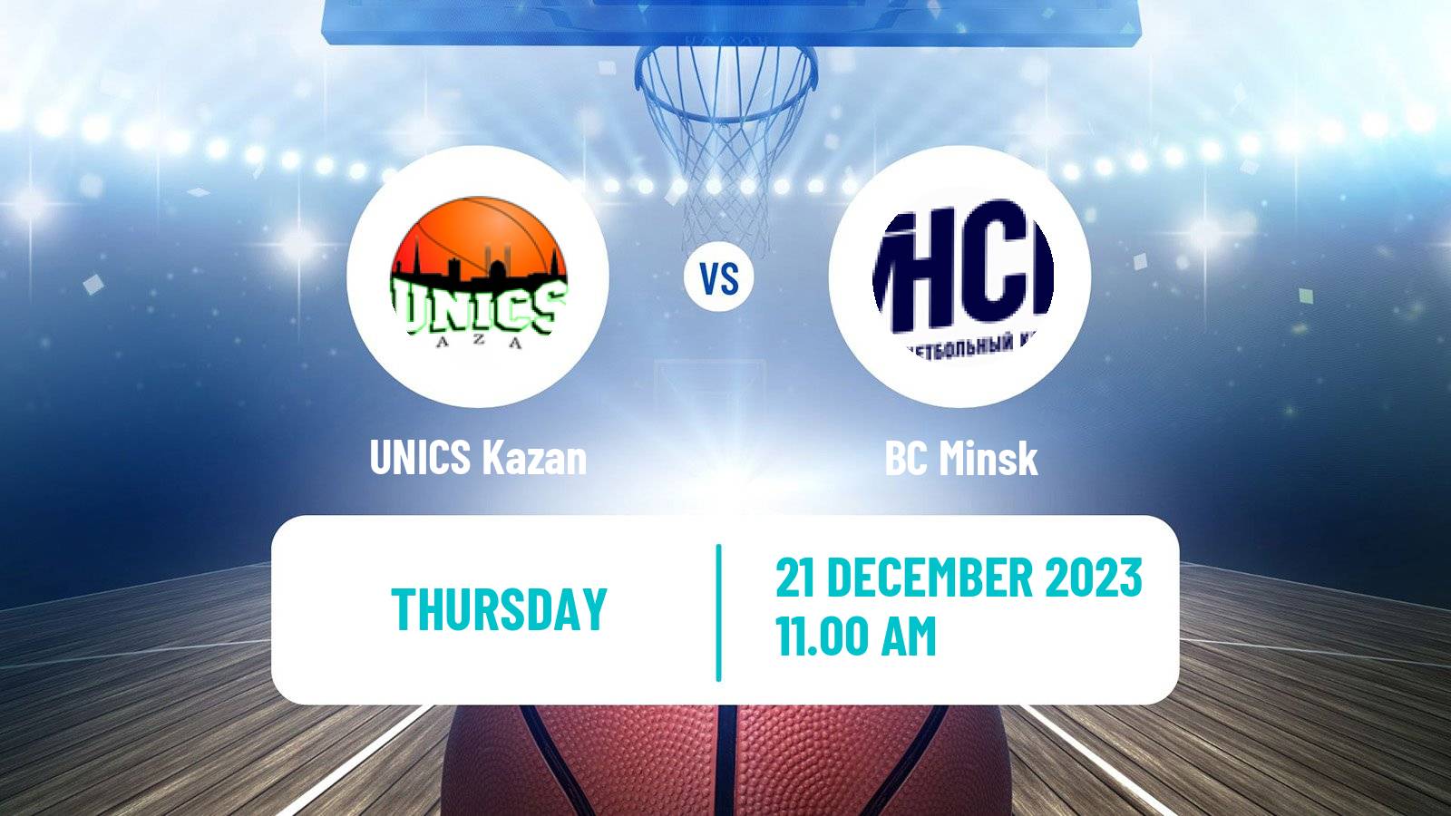 Basketball VTB United League UNICS - Minsk