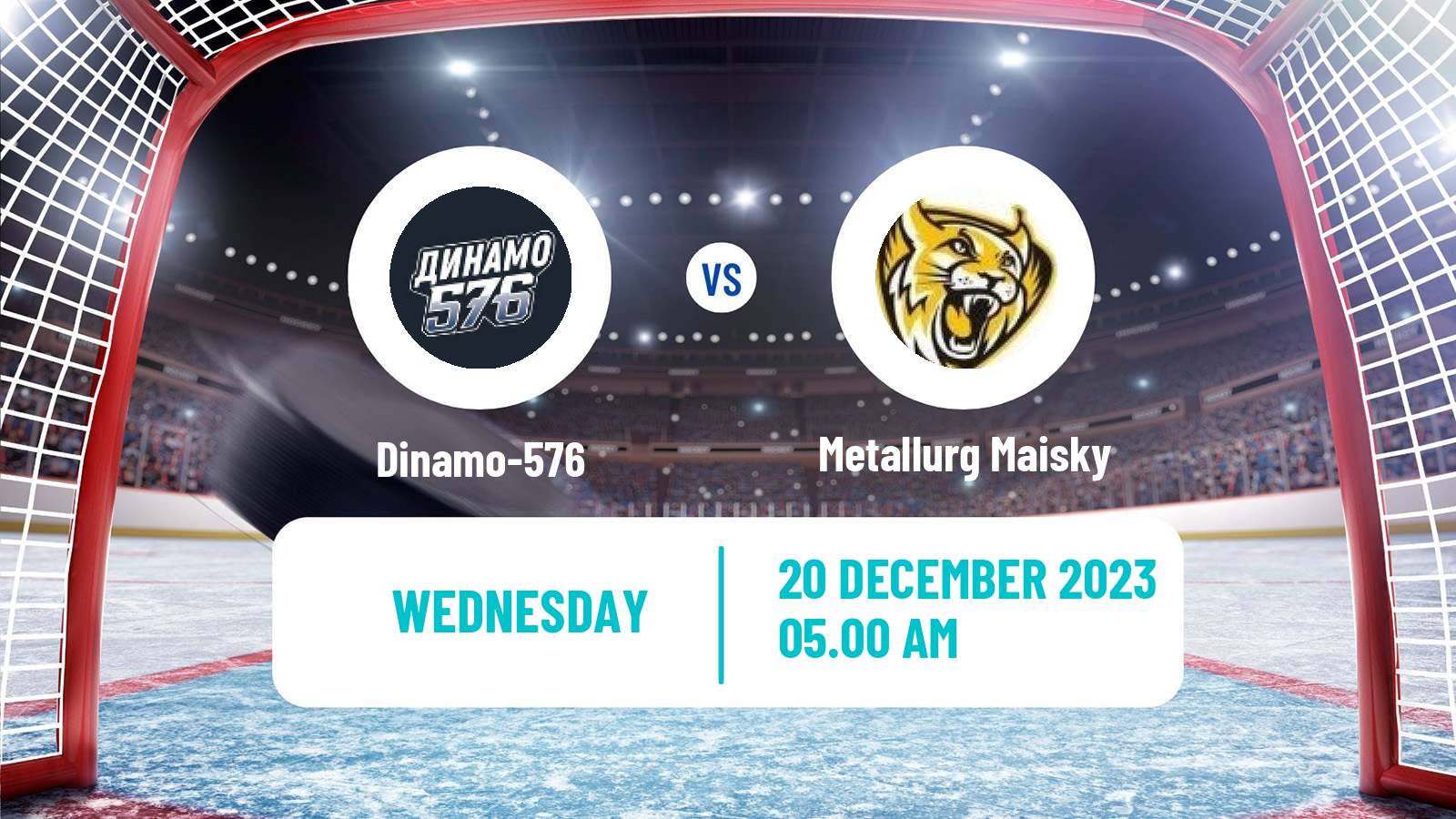 Hockey NMHL Dinamo-576 - Metallurg Maisky