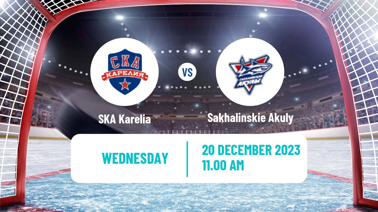Hockey MHL SKA Karelia - Sakhalinskie Akuly