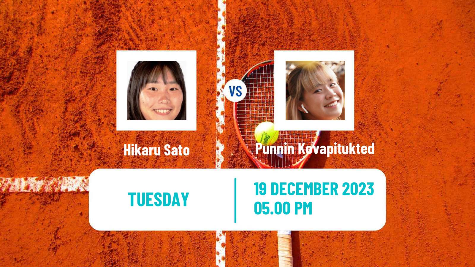 Tennis ITF W25 Papamoa Women Hikaru Sato - Punnin Kovapitukted