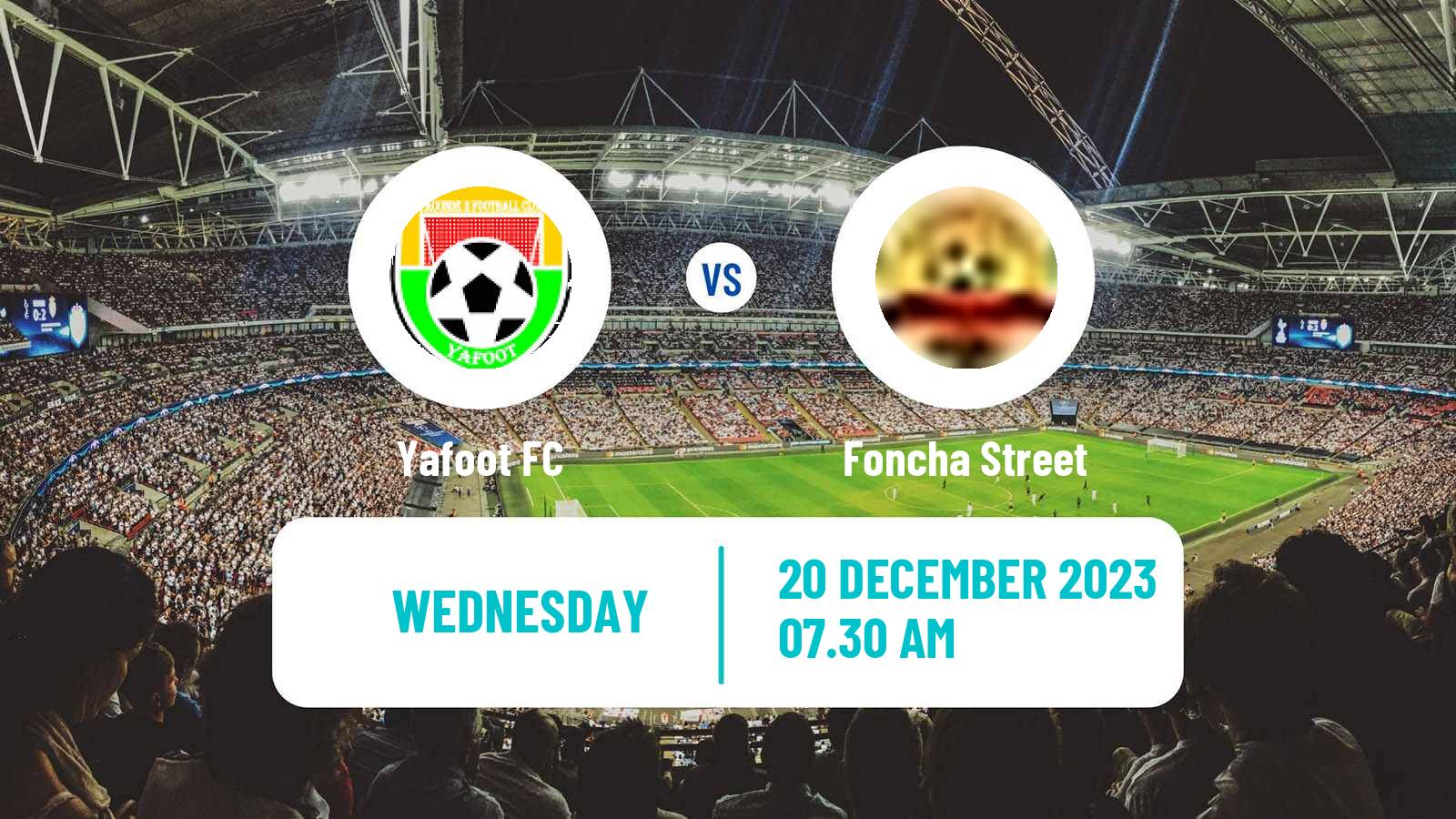 Soccer Cameroon Elite Two Yafoot - Foncha Street