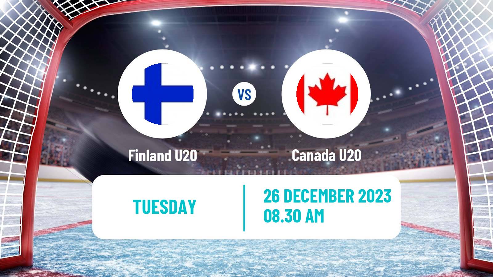 Hockey IIHF World U20 Championship Finland U20 - Canada U20