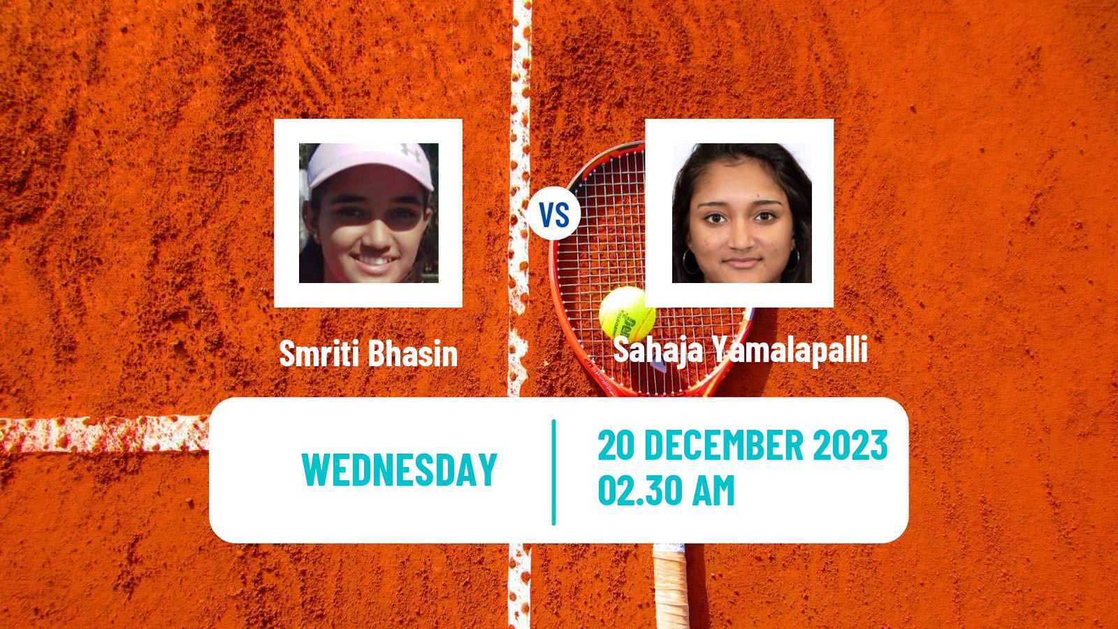 Tennis ITF W25 Solapur Women Smriti Bhasin - Sahaja Yamalapalli