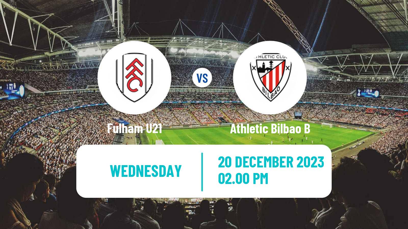Soccer English Premier League International Cup Fulham U21 - Athletic Bilbao B