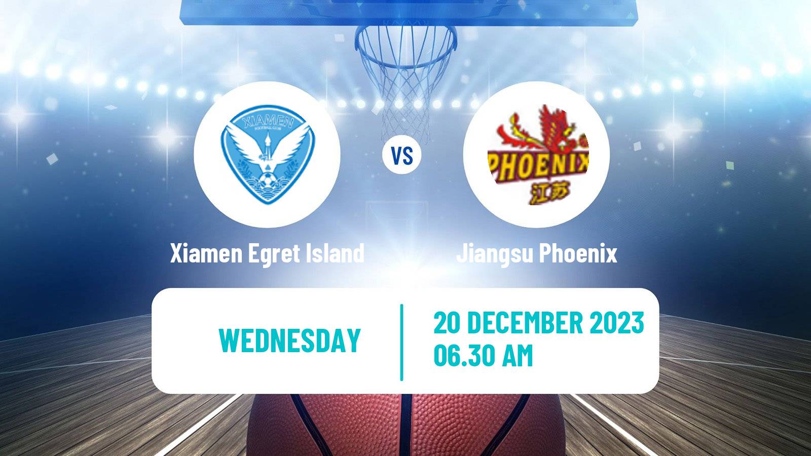 Basketball WCBA Xiamen Egret Island - Jiangsu Phoenix