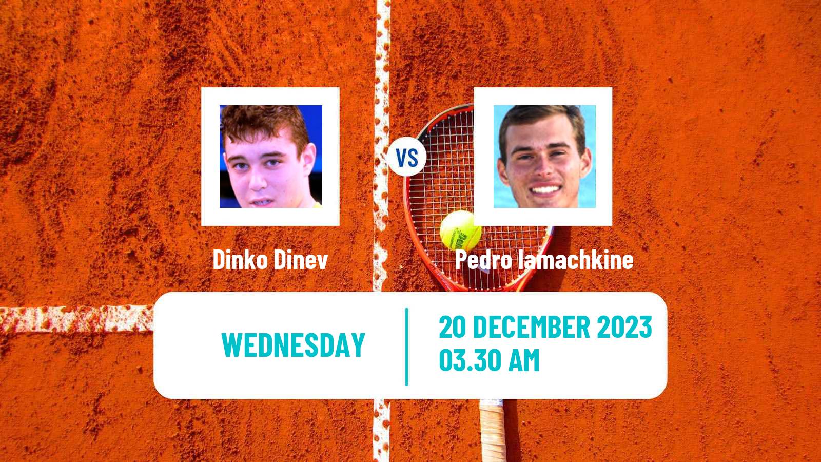 Tennis ITF M15 Antalya 21 Men Dinko Dinev - Pedro Iamachkine