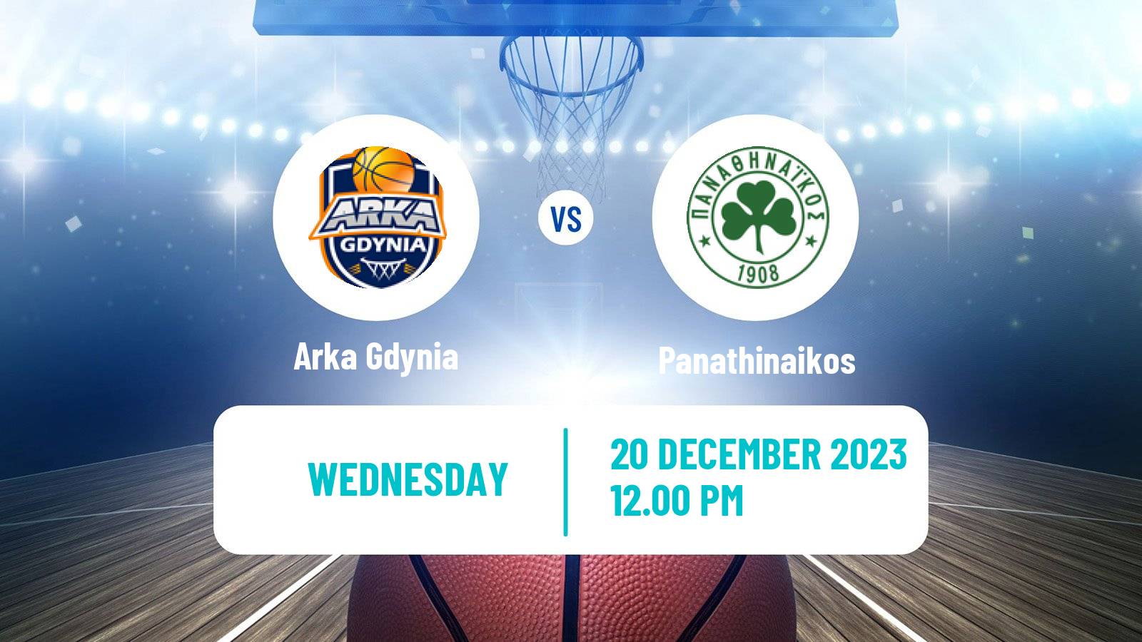 Basketball Eurocup Women Arka Gdynia - Panathinaikos