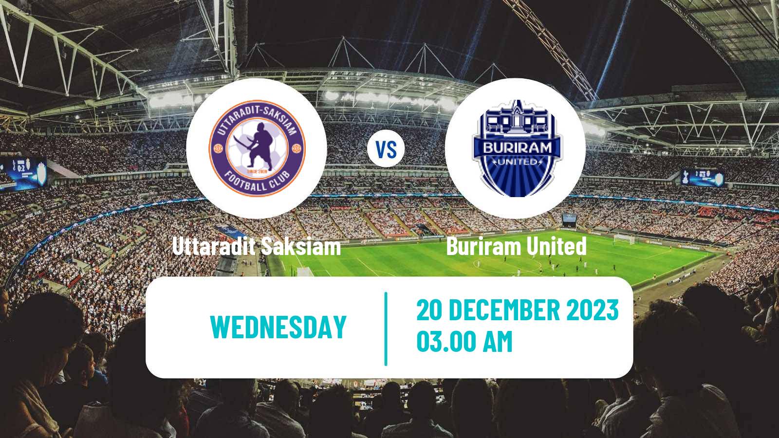 Soccer Thai FA Cup Uttaradit Saksiam - Buriram United