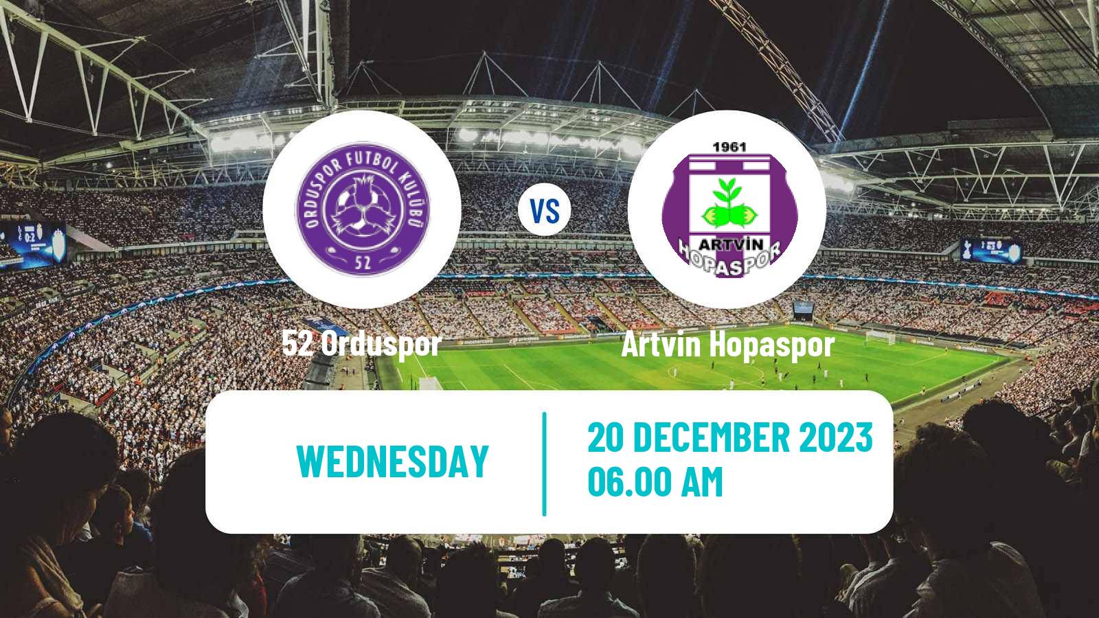 Soccer Turkish 3 Lig Group 1 52 Orduspor - Artvin Hopaspor