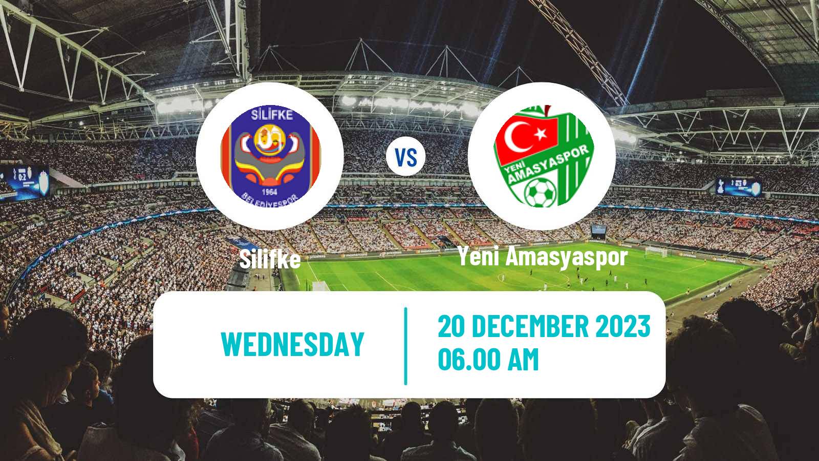 Soccer Turkish 3 Lig Group 2 Silifke - Yeni Amasyaspor