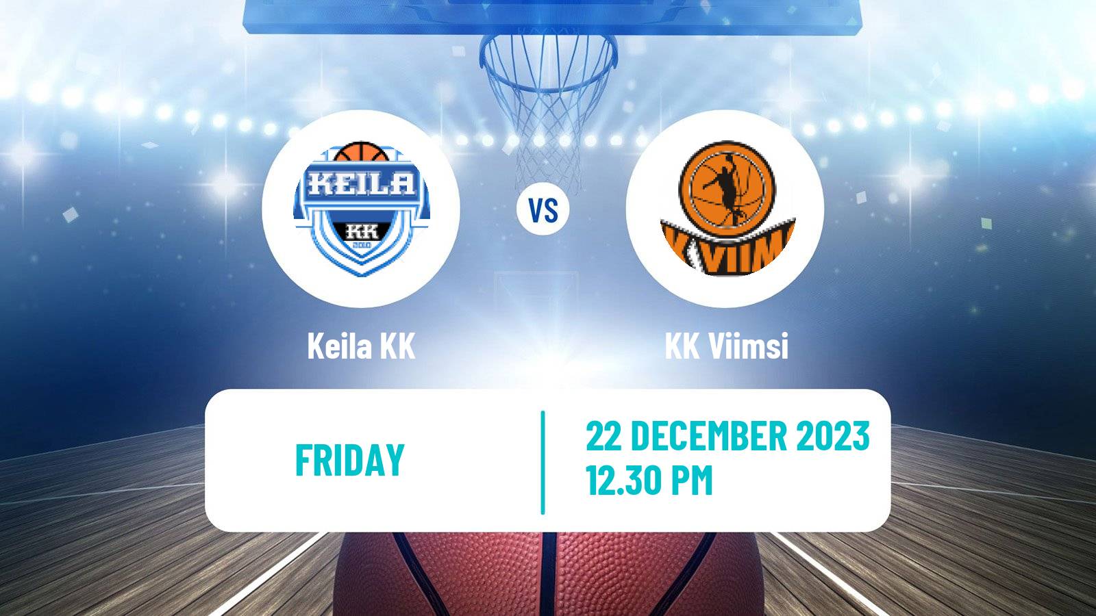 Basketball Estonian–Latvian Basketball League Keila - Viimsi